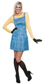 Women's Minion Costume - Adult Small