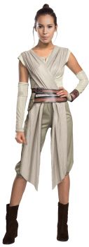 Women's Deluxe Rey Costume - Star Wars VII - Adult Medium