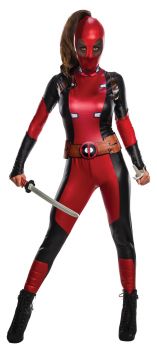 Women's Deadpool Costume - Adult Small