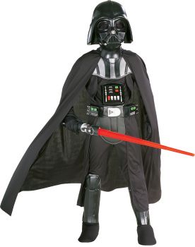 Boy's Deluxe Darth Vader Costume - Star Wars Classic - Child Medium