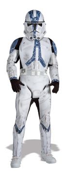 Boy's Deluxe Classic Clone Trooper Costume - Star Wars Classic - Child Large