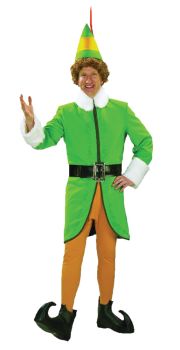 Men's Buddy The Elf Costume - Adult Large