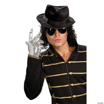 M Jackson Silver Adult Glove