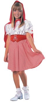 Girl's Red Riding Hood Costume - Child Medium