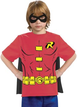 Robin T-Shirt With Cape - Child Medium