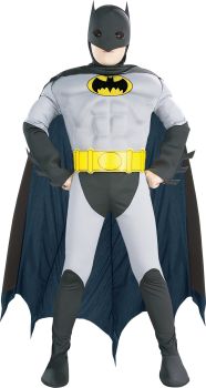 Boy's Batman Muscle Chest Costume - Child Large