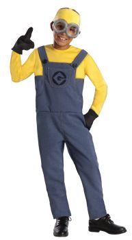 Boy's Minion Dave Costume - Despicable Me 2 - Child Small