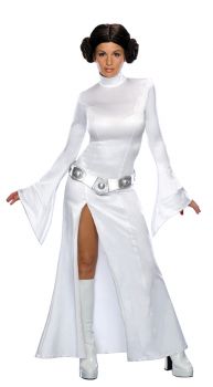 Women's Princess Leia Costume - Star Wars Classic - Adult Medium
