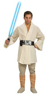 Men's Deluxe Luke Skywalker Costume - Star Wars Classic - Adult OSFM