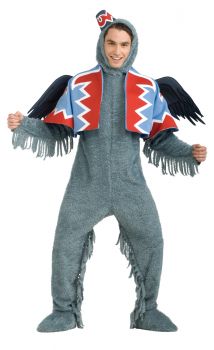 Men's Deluxe Winged Monkey Costume - Wizard Of Oz - Adult OSFM