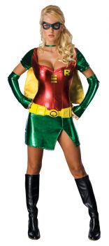 Women's Sexy Robin Costume - Teen Titans - Adult X-Small