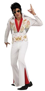 Men's Deluxe Elvis Presley Eagle Jumpsuit - Adult Small
