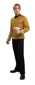 Deluxe Star Trek Gold Shirt - Adult Large