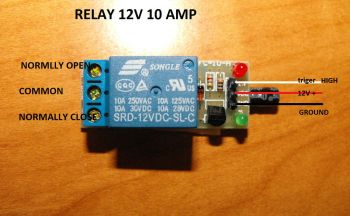 Replacement Relay for RFID Trigger