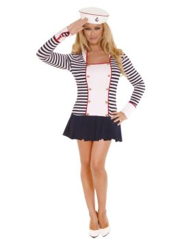 Women's Sailor Costume - Adult L (10 - 14)