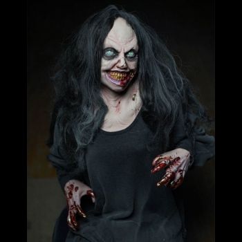 Gross woman prop