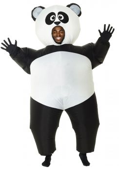 Panda Inflatable Costume Adult