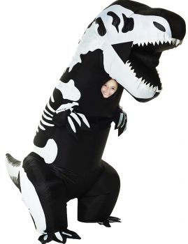 SKELETON T-REX INFLATABLE CH