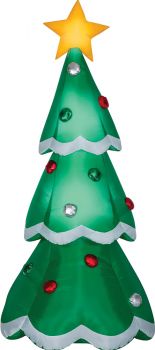 Airblown Metallic Christmas Tree