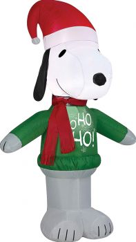 Airblown Snoopy Ho Ho Ho