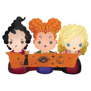Blow Up Inflatable Hocus Pocus Sisters Inflatable Outdoor Yard Decoration