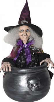 Bouncing Witch In Cauldron