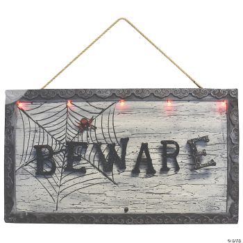 Beware' Animated Sign