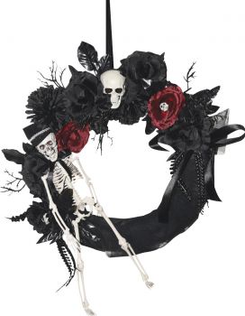 Door Wreath Skeleton