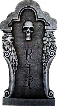 Tombstone Silver Skull