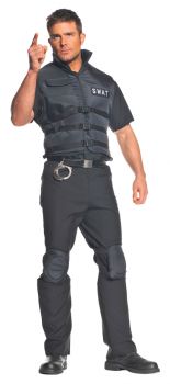 SWAT Costume - Adult OSFM