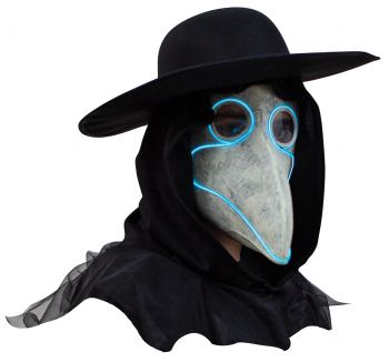 Light-Up Plague Doctor Mask
