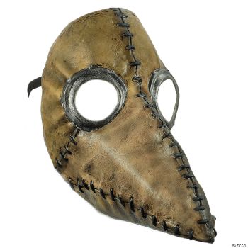 Plague Doctor Brown Latex Mask