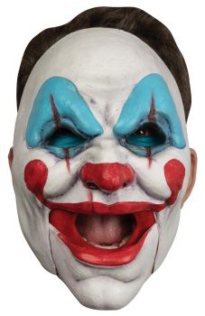 Clown Moving-Mouth Latex Mask
