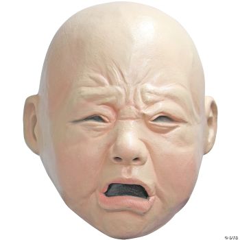 CRYING BABY LATEX MASK