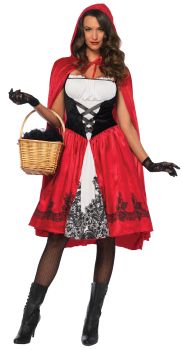 Women's Classic Red Riding Hood Costume - Adult Small