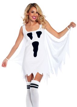 Women's Ghost Jersey Dress - Adult S/M