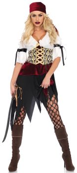 Women's High Seas Wench Costume - Adult Small
