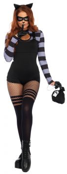Women's Cat Burglar Costume - Adult Small