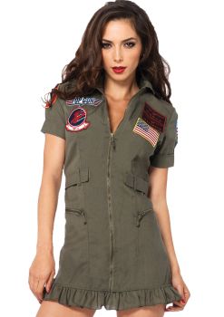 Women's Top Gun Flight Dress - Adult Small