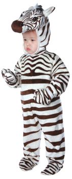 Zebra Costume - Toddler Large (2 - 4T)