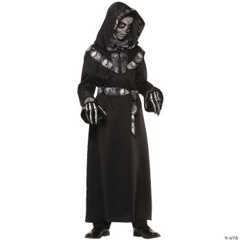 Skull Master Hooded Robe Child