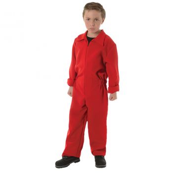Child's Boiler Suit - Khaki - Child Medium