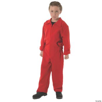 Child's Boiler Suit - Khaki - Child Large