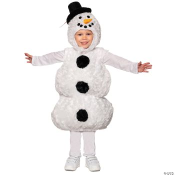 Snowman Belly Baby Toddler Costume - Toddler Large