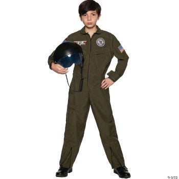 Navy Top Gun Pilot Child Costume - Child Large