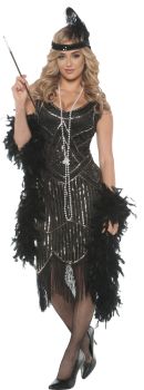 Women's Gatsby Girl Costume - Adult Large