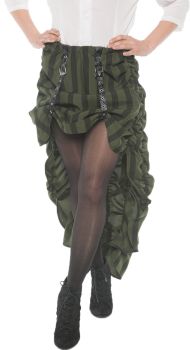 Steam Punk Skirt - Green - Adult Large