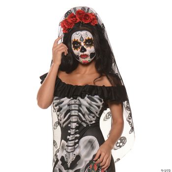 Day Of The Dead Mantilla