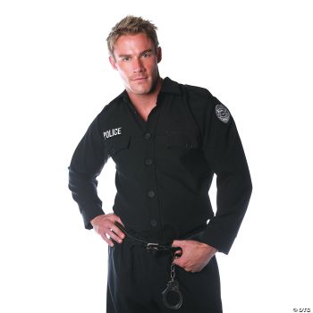 Police Shirt Mens One Size