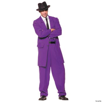 Zoot Suit Adult Purple Std